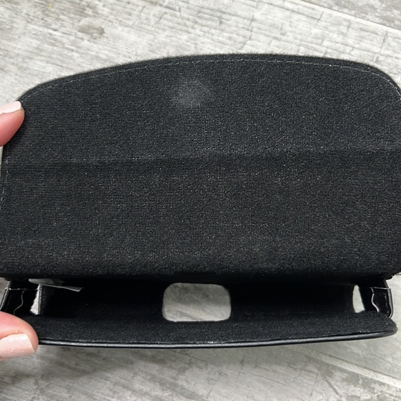 AGOZ Horizontal Faux Black Leather Belt Clip Case Holster Pouch - Picture 3 of 8